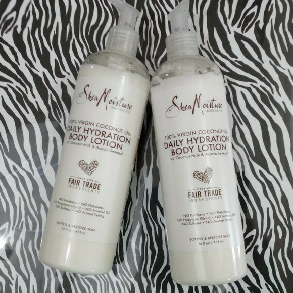 Shea Moisture Other - 2 SHEA MOISTURE 100% VIRGIN COCONUT OIL DAILY HYDR